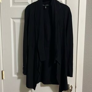 White House Black Market long black cardigan
